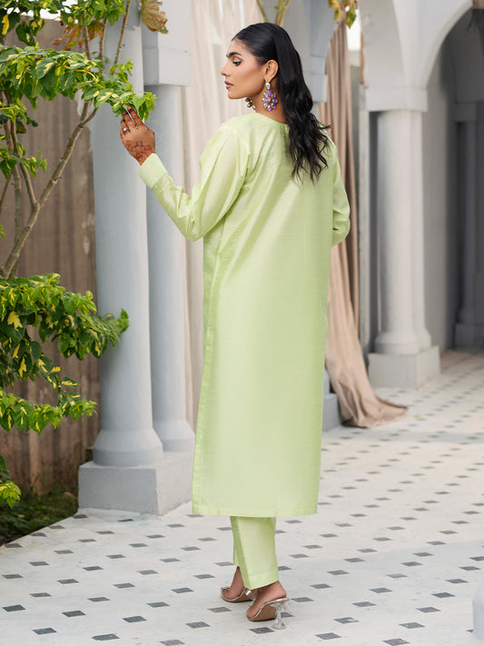 Pista Indian Raw Silk Co-Ord