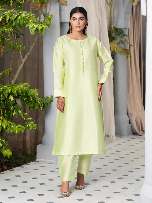 Pista Indian Raw Silk Co-Ord